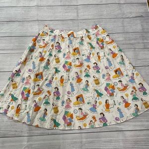 NWT Retrolicious Girl Talk skirt -Lg- has pockets!